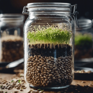 Sprouting Seeds In A Jar - Cheap Healthy Meal Prep