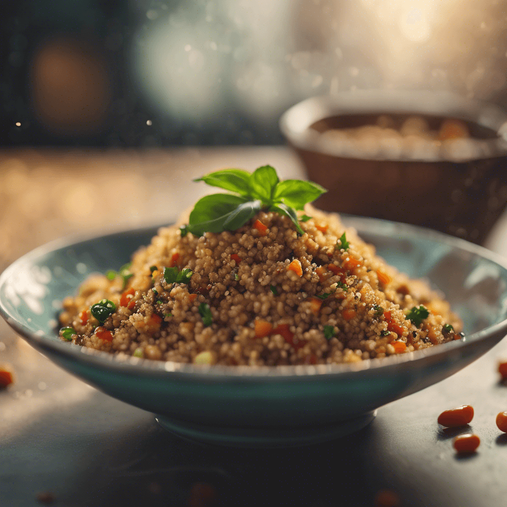 Achari Quinoa Pilaf