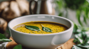 Lentil-Coconut Soup with Curry Leaves