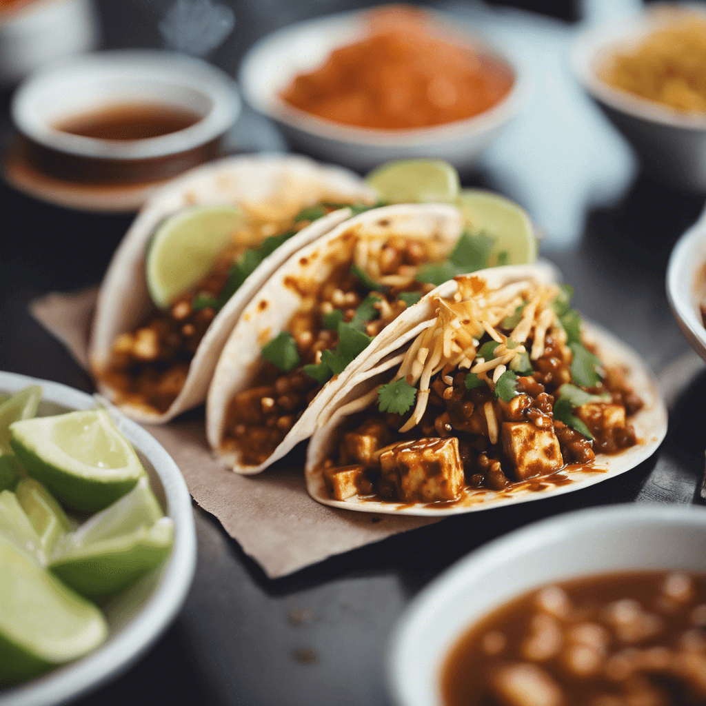 Mapo Tofu Tacos