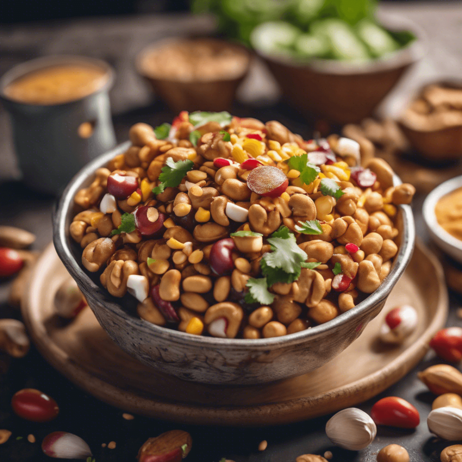 Peanut Chaat Salad