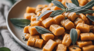 Sweet Potato Gnocchi with Sage Butter