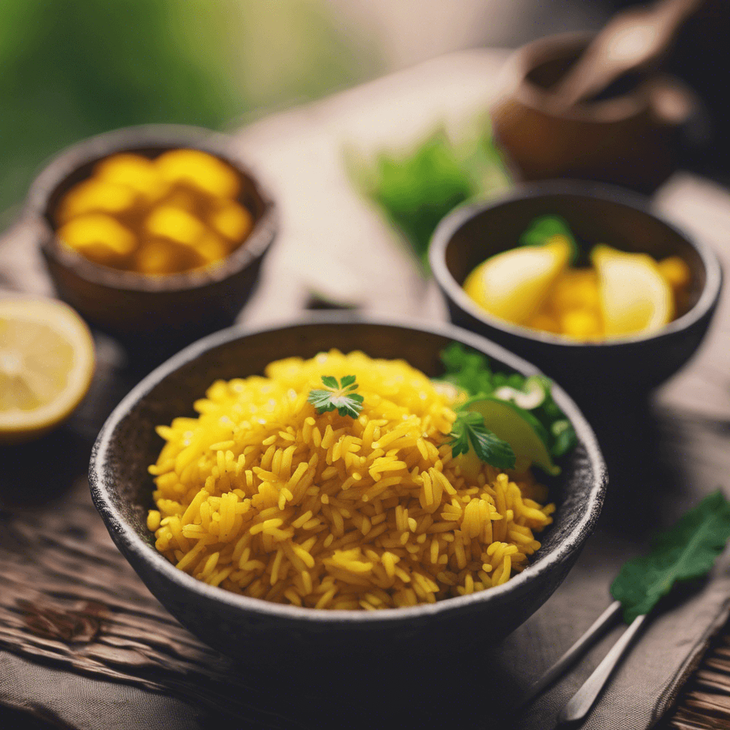 Turmeric-Lemon Rice Bowl